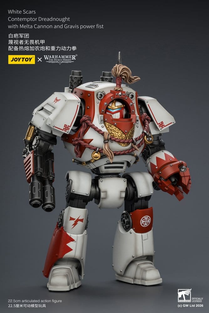 Warhammer The Horus Heresy Actionfigur White Scars Contemptor Dreadnought 23 cm