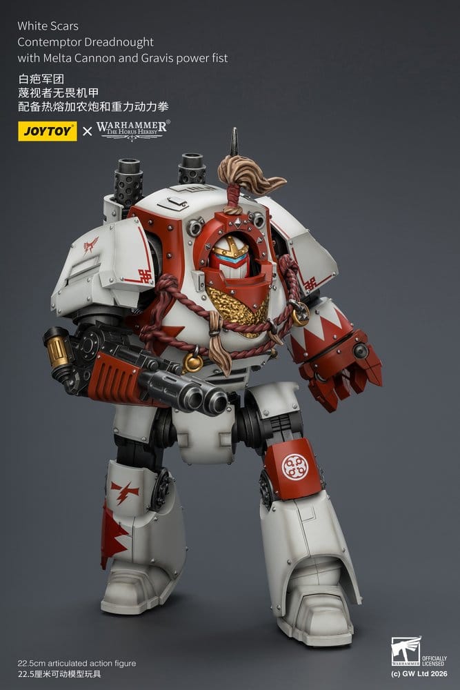 Warhammer The Horus Heresy Actionfigur White Scars Contemptor Dreadnought 23 cm