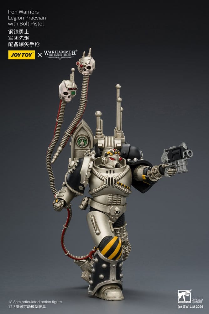 Warhammer The Horus Heresy Actionfigur Iron Warriors Legion Praevian 12 cm