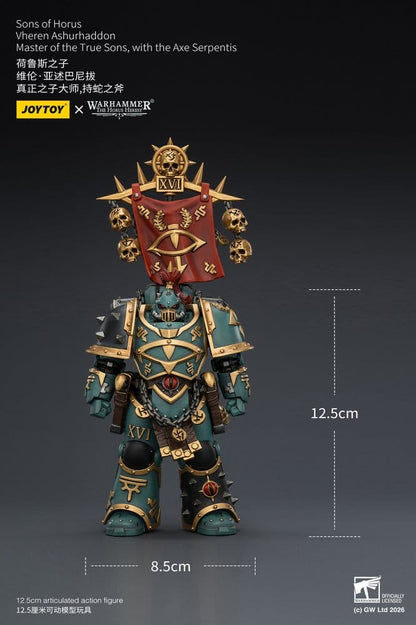 Warhammer The Horus Heresy Actionfigur Sons of Horus Vheren Ashurhaddon Master of the True Sons 13 cm