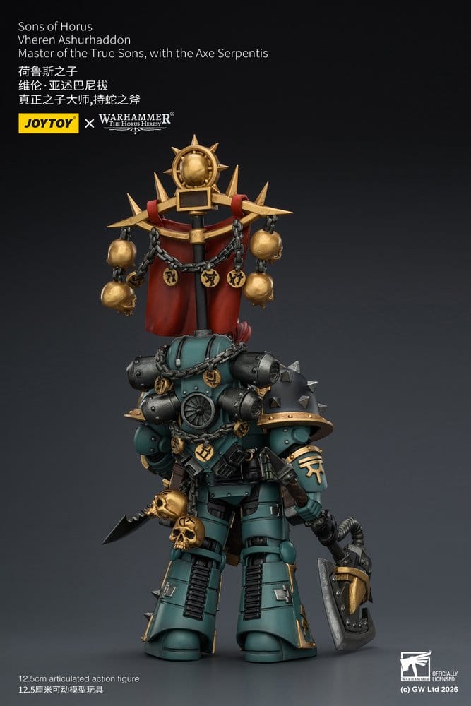 Warhammer The Horus Heresy Actionfigur Sons of Horus Vheren Ashurhaddon Master of the True Sons 13 cm