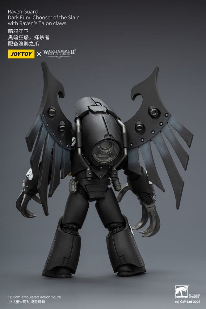 Warhammer 40,000 Actionfigur Raven Guard Dark Fury, Chooser of the Slain 12 cm