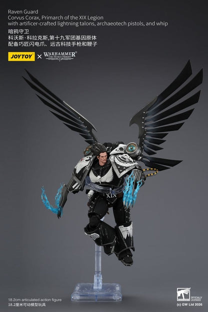 Warhammer 40,000 Actionfigur Raven Guard Corvus Corax, Primarch of the XIX Legion 18 cm