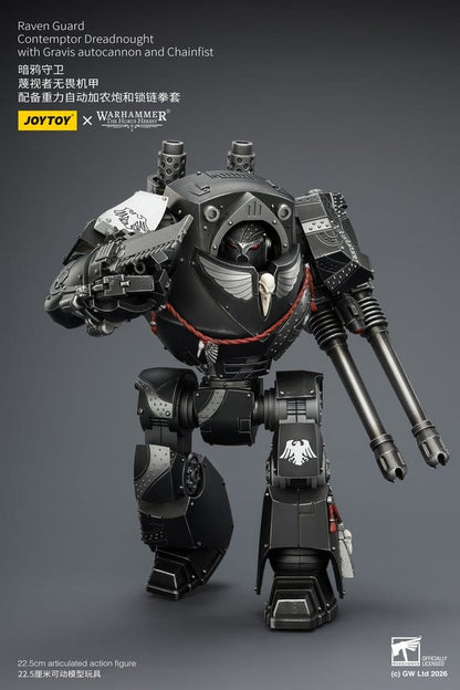 Warhammer 40,000 Actionfigur Raven Guard Contemptor Dreadnought 23 cm
