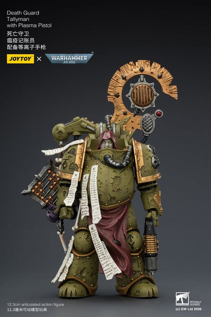 Warhammer 40,000 Actionfigur Death Guard Tallyman 12 cm
