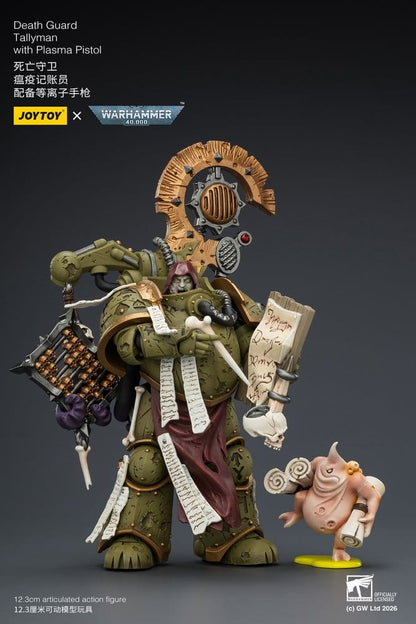 Warhammer 40,000 Actionfigur Death Guard Tallyman 12 cm