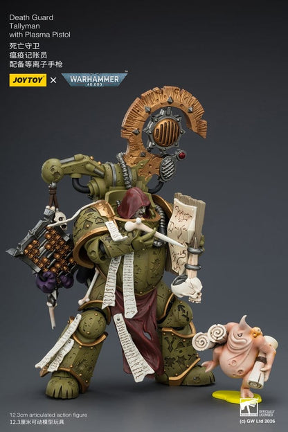 Warhammer 40,000 Actionfigur Death Guard Tallyman 12 cm