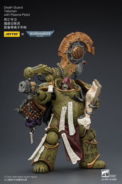 Warhammer 40,000 Actionfigur Death Guard Tallyman 12 cm
