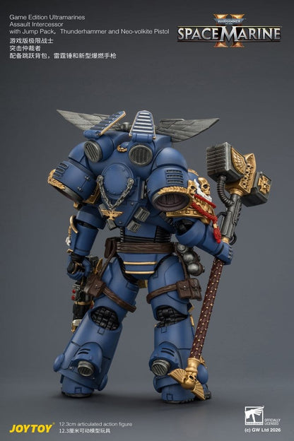 Warhammer Actionfigur Game Edition Ultramarines Assault Intercessor 12 cm