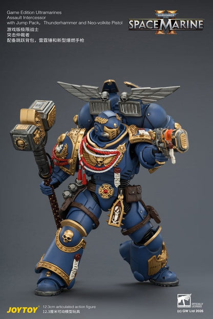 Warhammer Actionfigur Game Edition Ultramarines Assault Intercessor 12 cm