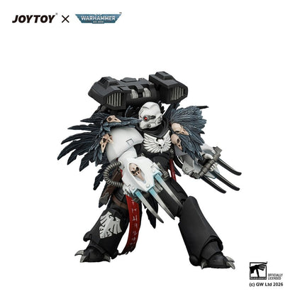 Warhammer Actionfigur Raven Guard Chapter Master Aethon Shaan 13 cm