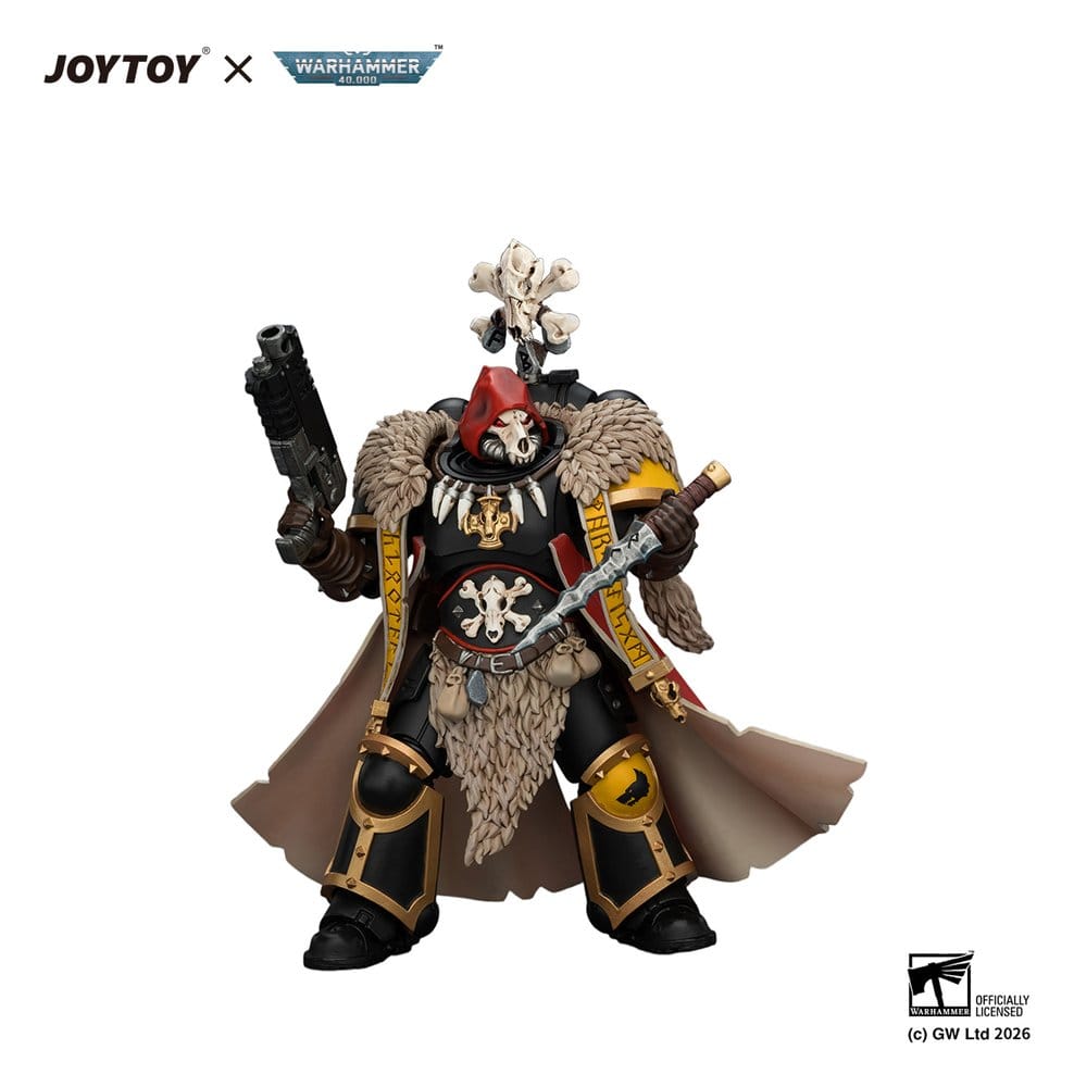 Warhammer Actionfigur Space Wolves Wolf Priest 12 cm