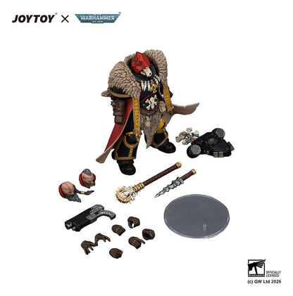 Warhammer Actionfigur Space Wolves Wolf Priest 12 cm