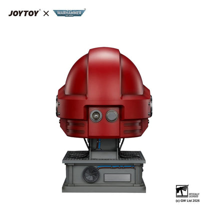 Warhammer Replik Blood Angels MkX Helm & Displayständer 44 cm