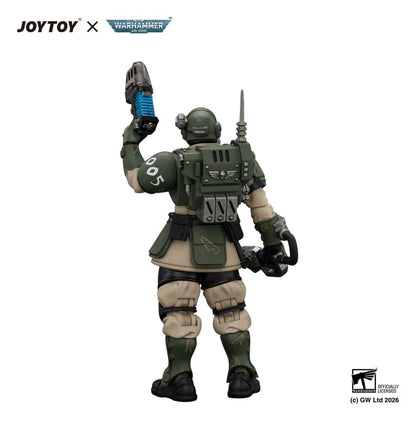 Warhammer Actionfigur Astra Militarum Kasrkin 1 with Chainsword and Plasma Pistol