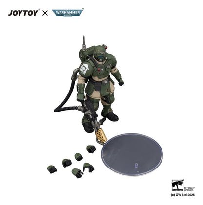 Warhammer Actionfigur Astra Militarum Kasrkin 2 with Flamer