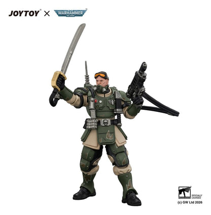 Warhammer Actionfigur Astra Militarum Kasrkin 7 with Hot-shot Laspistol and Power Sword