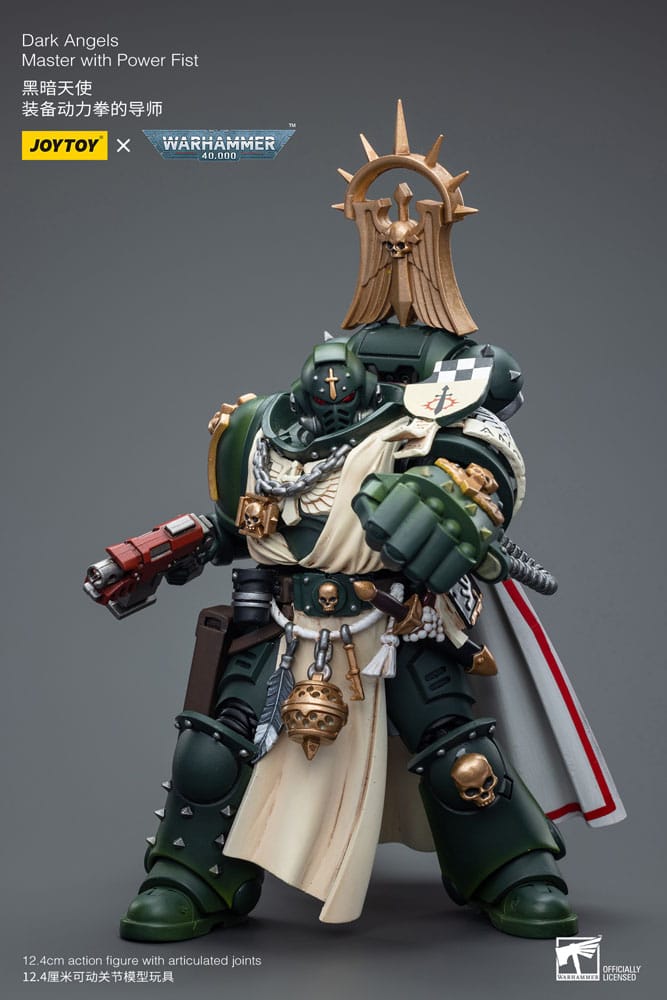 Warhammer 40k Actionfigur 1/18 Dark Angels Master with Power Fist 12 cm