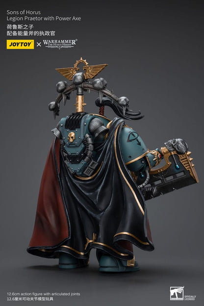 Warhammer The Horus Heresy Actionfigur 1/18 Sons of Horus Legion Praetor with Power Axe 12 cm