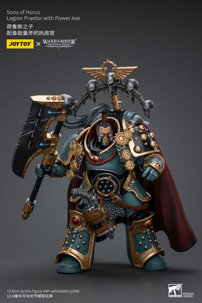 Warhammer The Horus Heresy Actionfigur 1/18 Sons of Horus Legion Praetor with Power Axe 12 cm