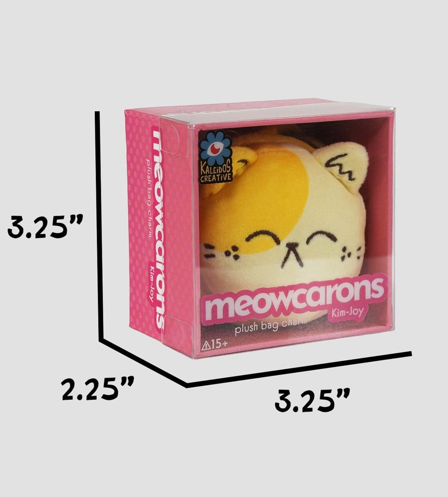 Meowcaron Plüsch Taschenanhänger Smile 7 cm