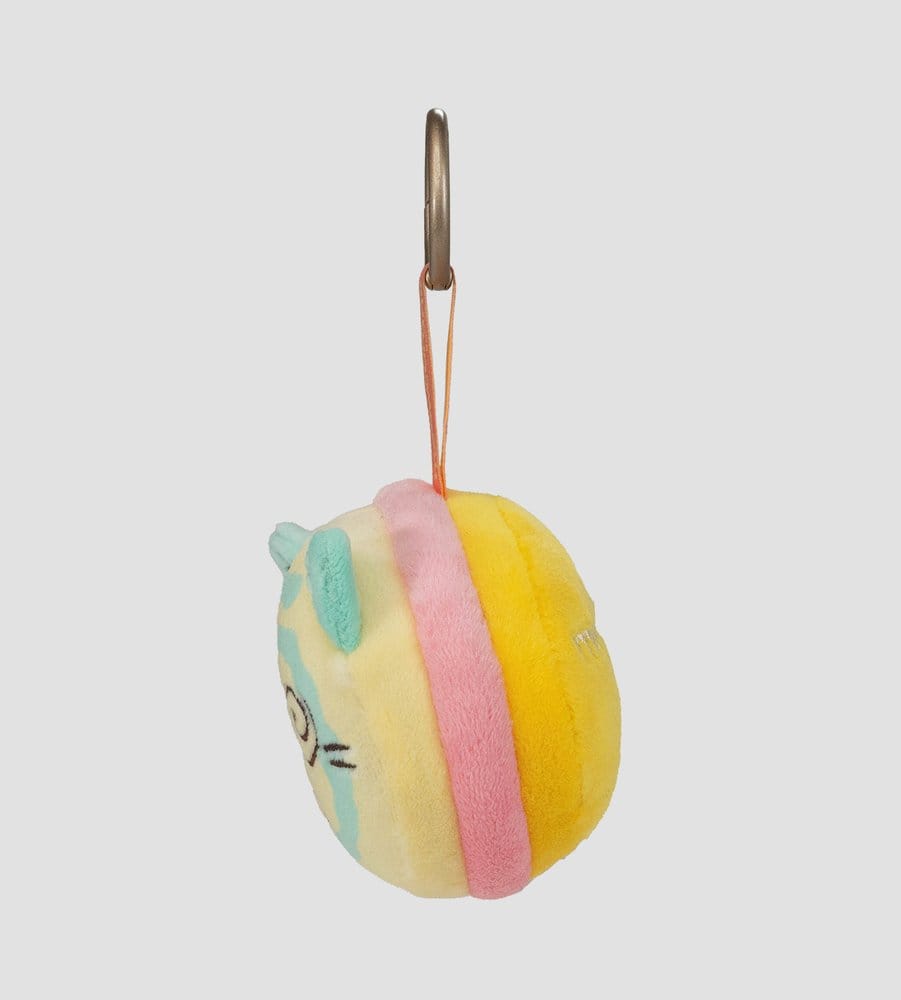 Meowcaron Plüsch Taschenanhänger Spiral 7 cm