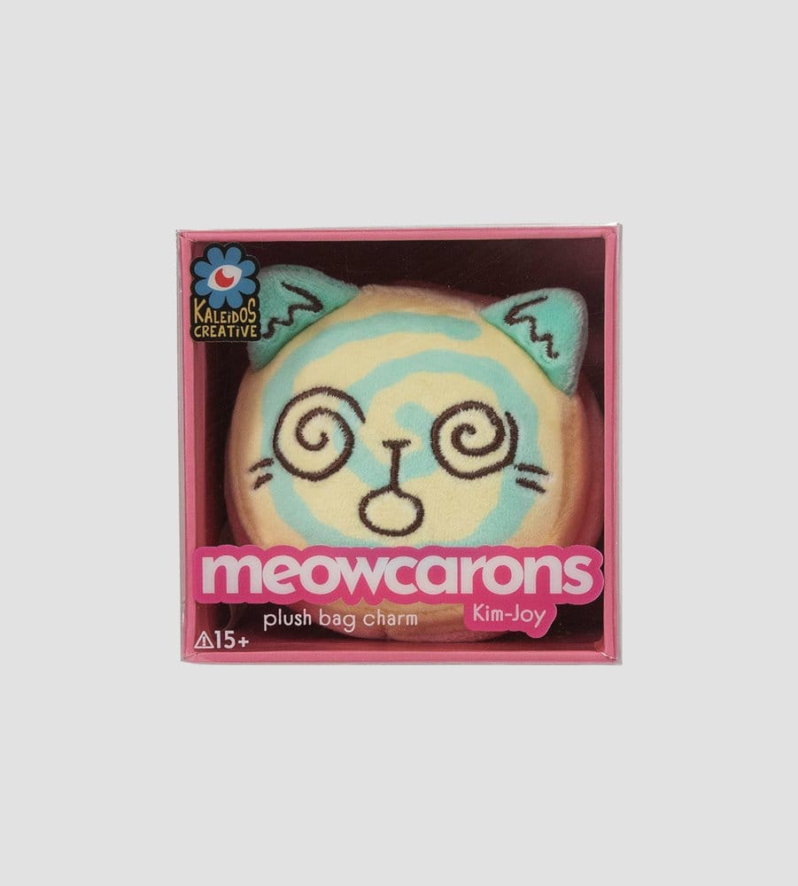 Meowcaron Plüsch Taschenanhänger Spiral 7 cm