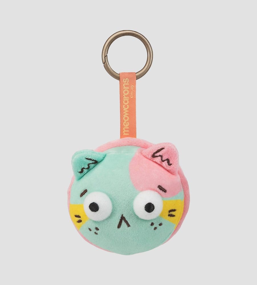 Meowcaron Plüsch Taschenanhänger Scared 7 cm
