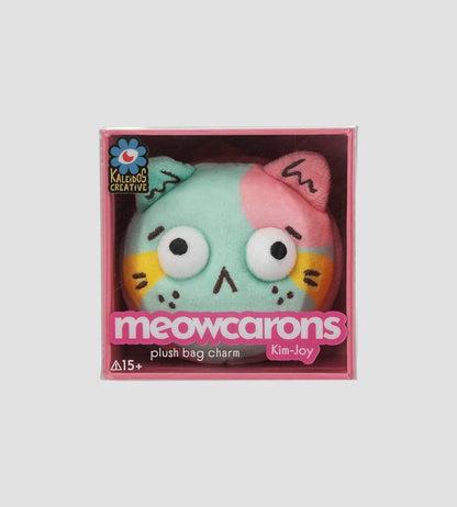 Meowcaron Plüsch Taschenanhänger Scared 7 cm