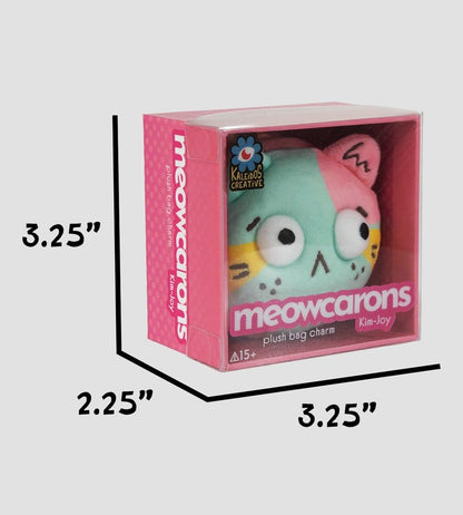 Meowcaron Plüsch Taschenanhänger Scared 7 cm