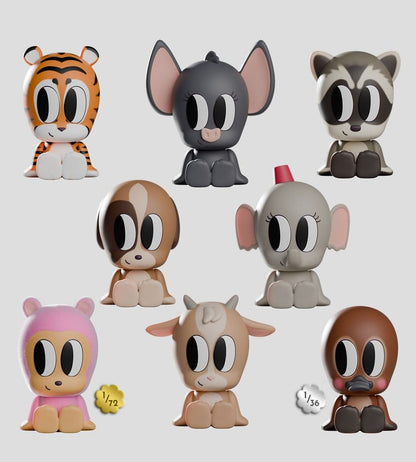 Tiny Shiny Hineys Minifiguren S1 7 cm Blind Box Display (6)