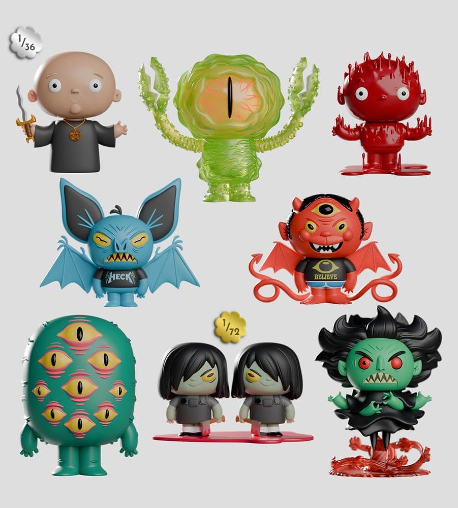 Odds N Sods Minifiguren S1 6 cm Blind Box Display (6)