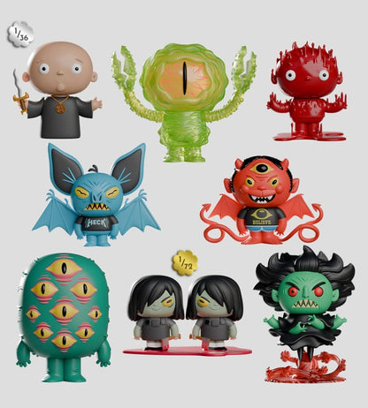 Odds N Sods Minifiguren S1 6 cm Blind Box Display (6)