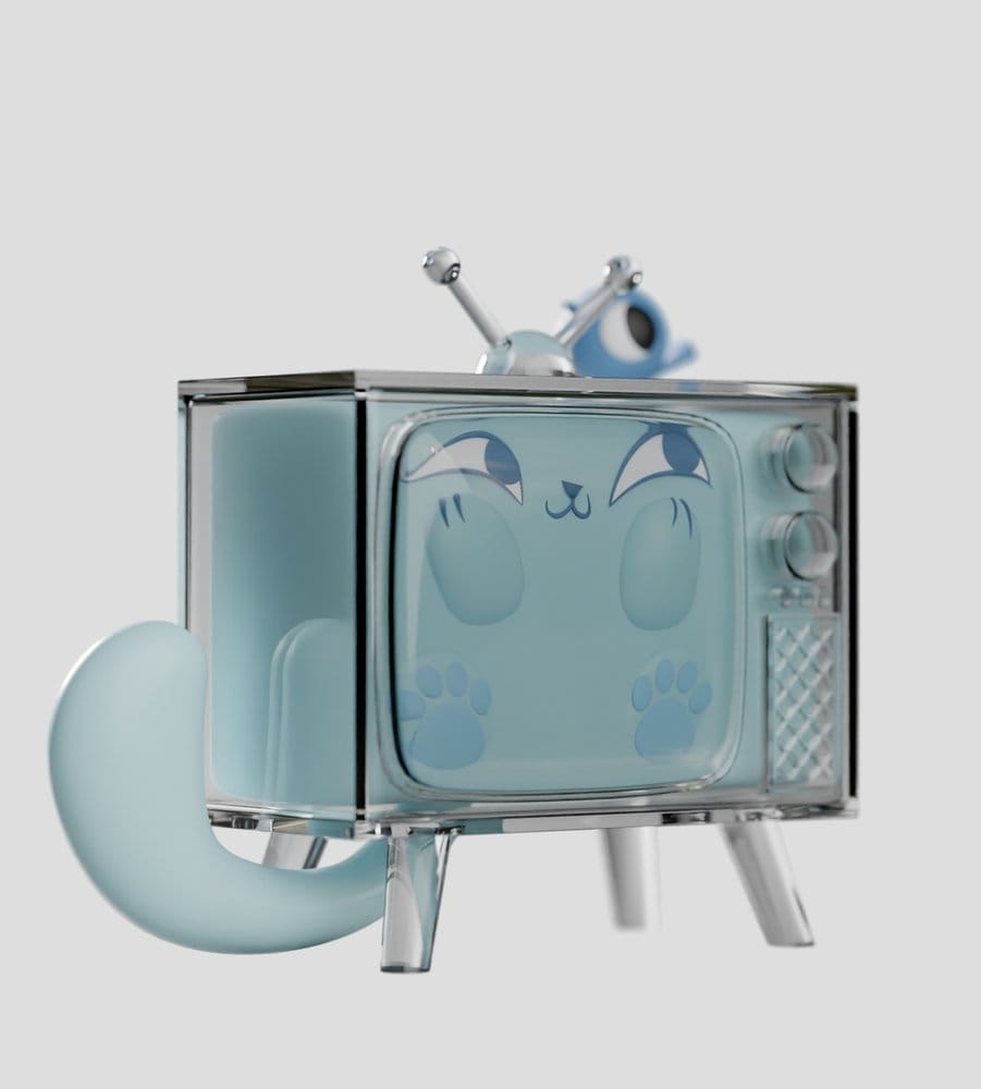 Ghost Cat Minifiguren S1 6 cm Blind Box Display (6)