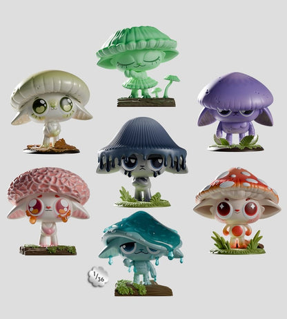 Capkins Minifiguren S1 7 cm Blind Box Display (6)