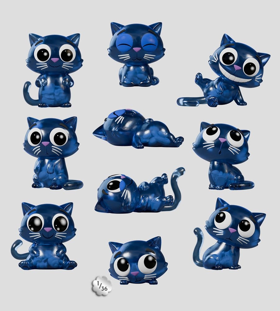 Catscans Minifiguren S1 6 cm Blind Box Display (9)