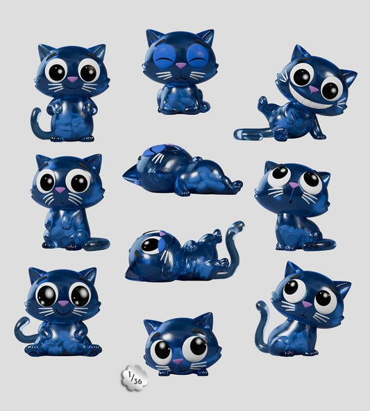 Catscans Minifiguren S1 6 cm Blind Box Display (9)