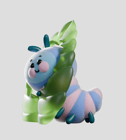 Wooly Bear and Friends Vinyl Minifiguren S1 13 cm Blind Box Display (6)