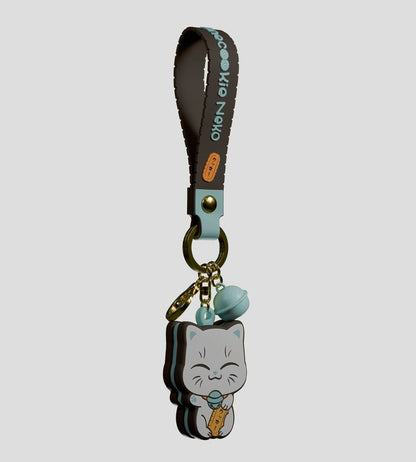 Manecookie Neko Silikon-Schlüsselanhänger S1 13 cm Blind Box Display (8)
