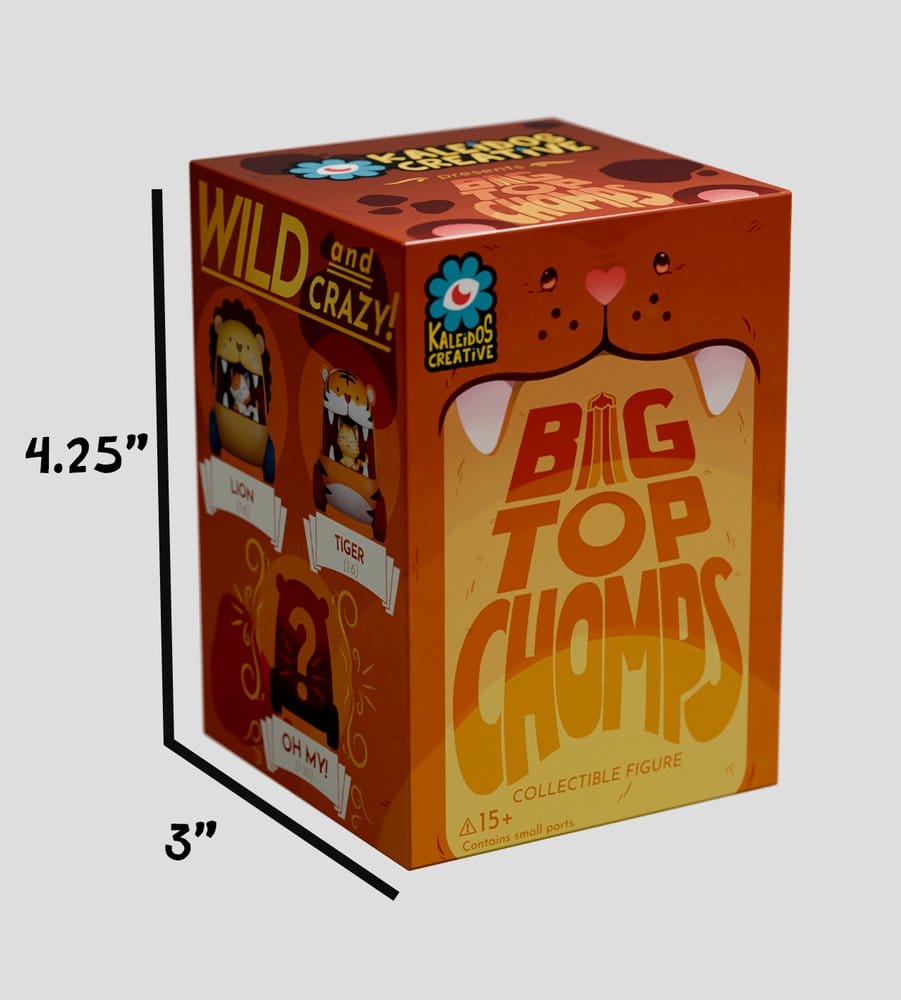Big Top Chomps Minifiguren S1 6 cm Blind Box Display (6)