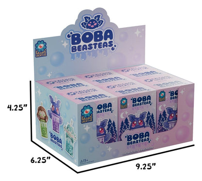 Boba Beasteas Schlüsselanhänger 8 cm Blind Box Display (8)