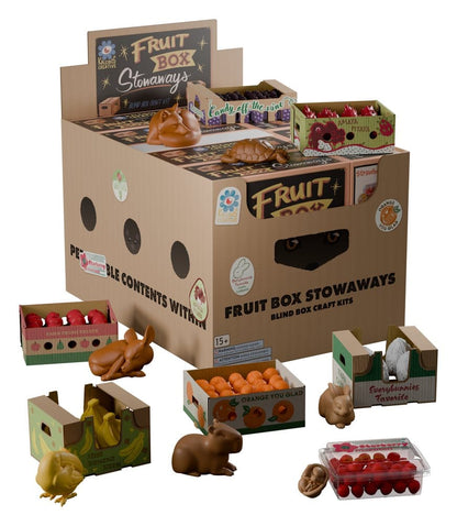 Fruit Box Stowaways DIY Bastelset Blind Box Display (6)