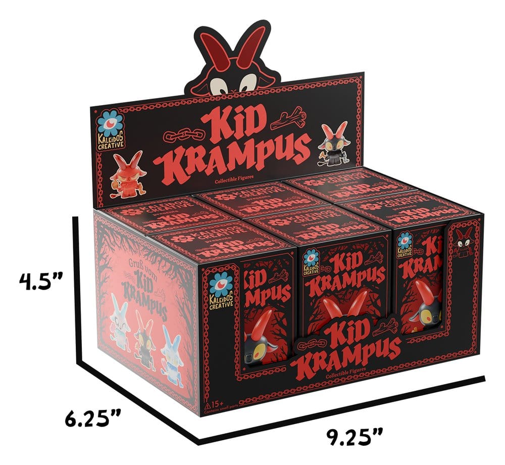 Kid Krampus Minifiguren S1 8 cm Blind Box Display (6)
