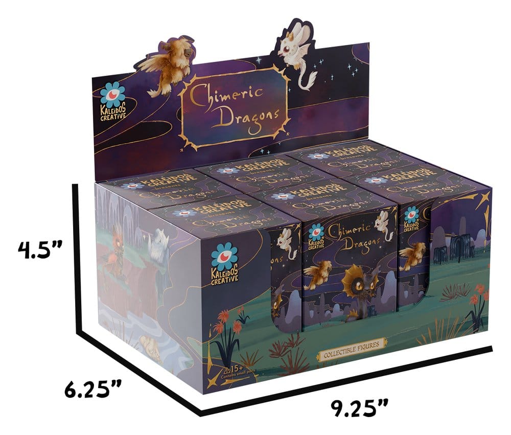 Chimeric Dragons Minifiguren S1 8 cm Blind Box Display (6)