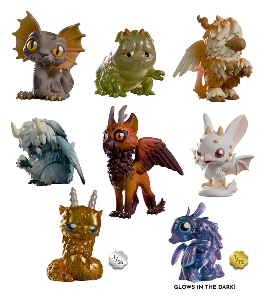 Chimeric Dragons Minifiguren S1 8 cm Blind Box Display (6)
