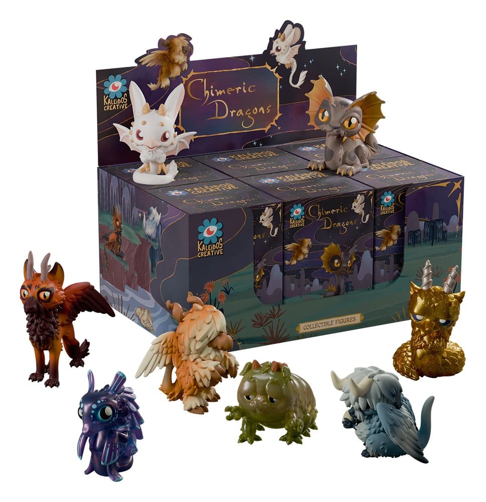 Chimeric Dragons Minifiguren S1 8 cm Blind Box Display (6)
