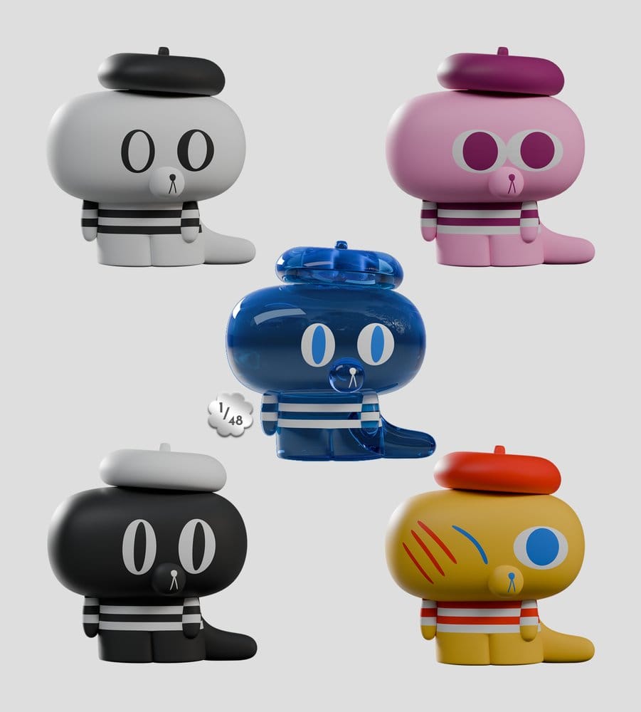 Hard Stare Pierre Minifiguren S1 5 cm Blind Box Display (4)