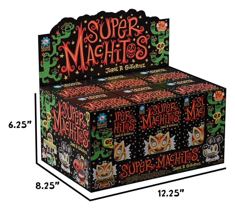 Super Machito Minifiguren S1 10 cm Blind Box Display (6)