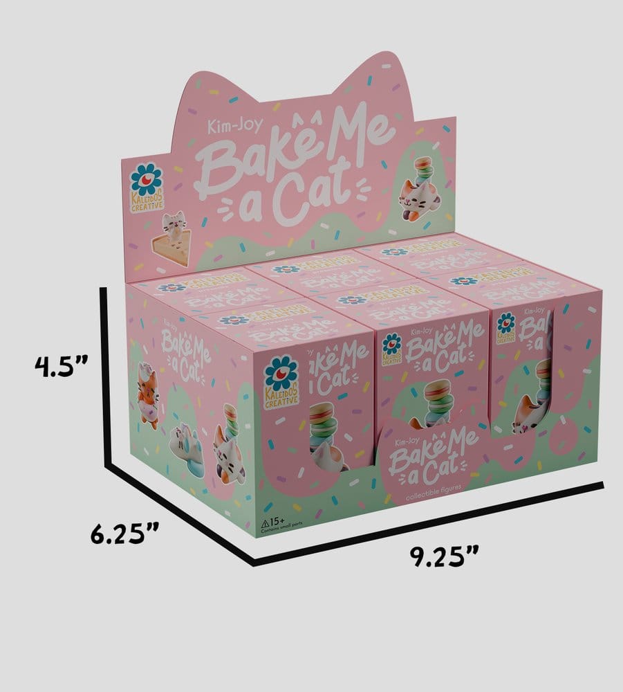 Bake Me a Cat Minifiguren S1 7 cm Blind Box Display (6)