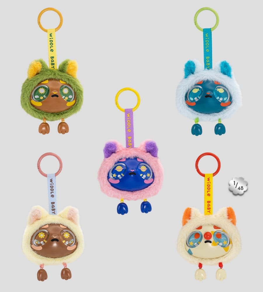 Widdle Baby Schlüsselanhänger 7 cm Blind Box Display (4)